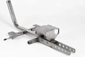 Metal silver bracket