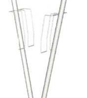 Steel and Wood Bow Stand